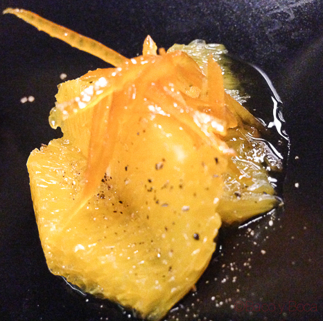 Naranja natural con miel confitada Artesans Born Baco y Boca