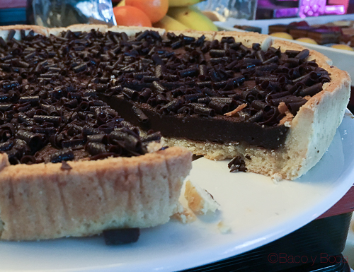 tarta de chocolate Barcelo Raval Brunch baco y boca